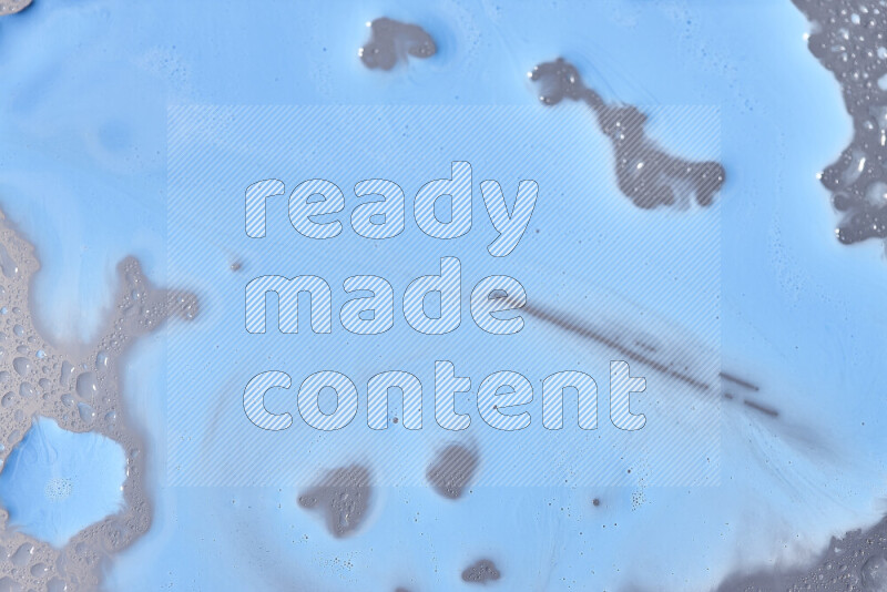 لقطات مقربة لأشكال مختلفة مرسومه باللون الأزرق