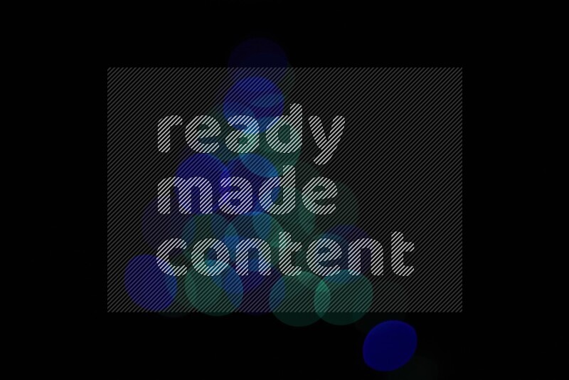 Bokeh light in multicolor