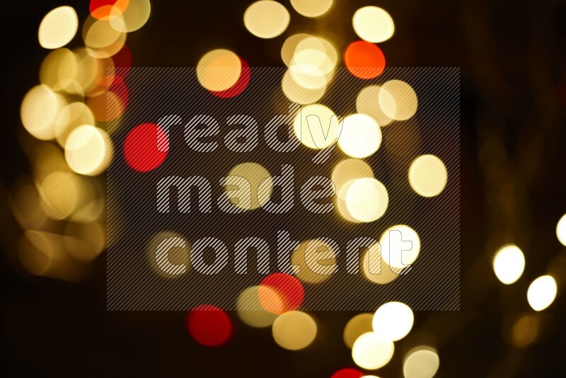 Bokeh light in multicolor