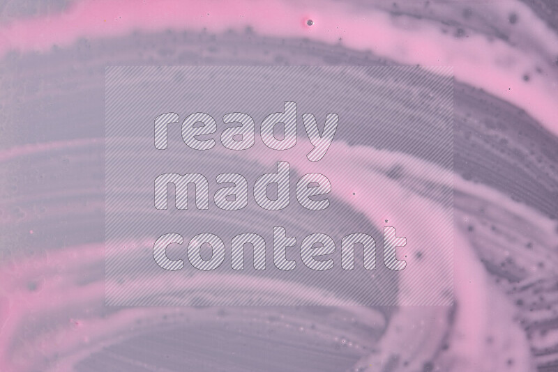 Close-ups of abstract pink paint texture in different shapes