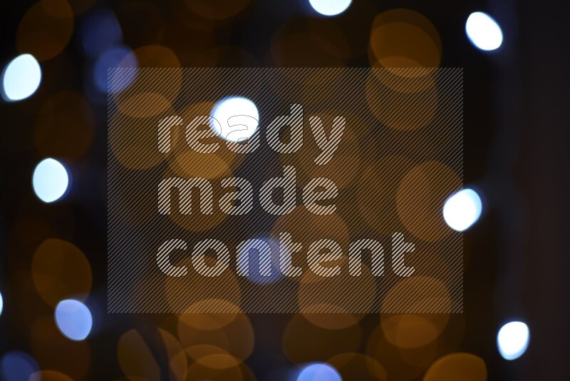 Bokeh light in multicolor