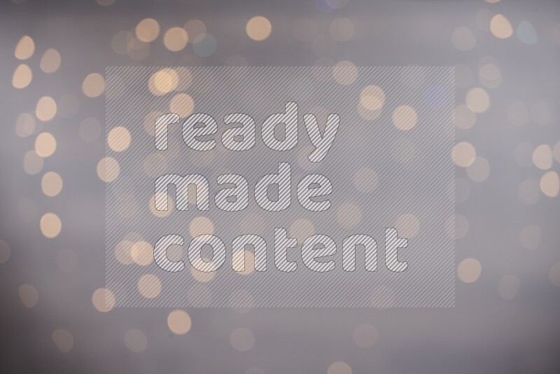 Abstract bokeh light with flare haze