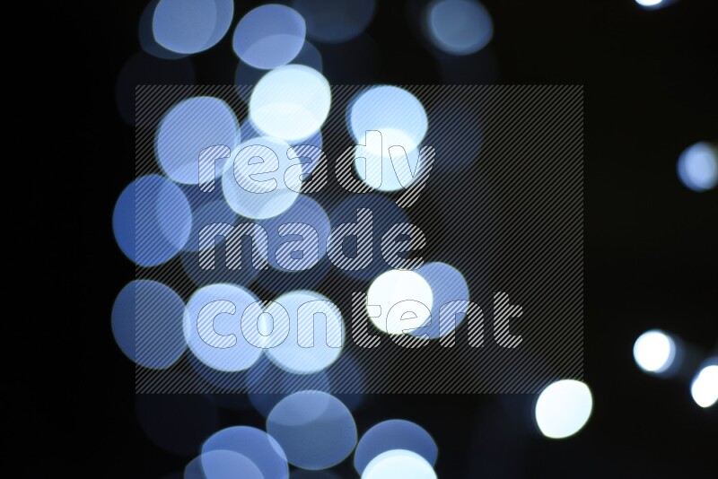 Bokeh light in white