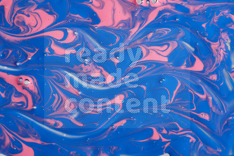 Abstract colorful background with mixed of pink and blue paint colors