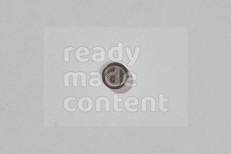 A button on grey background