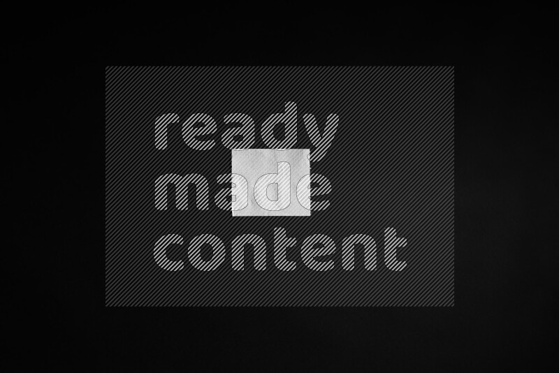 Tissue paper on black background