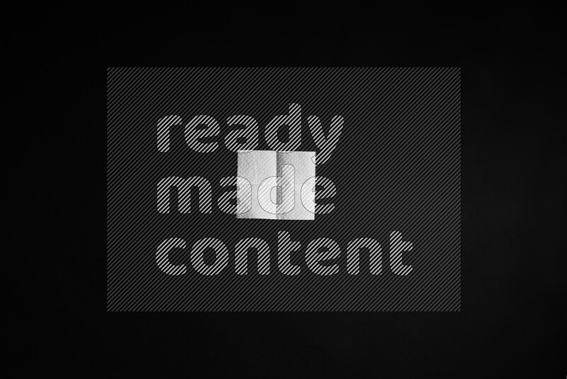 Tissue paper on black background