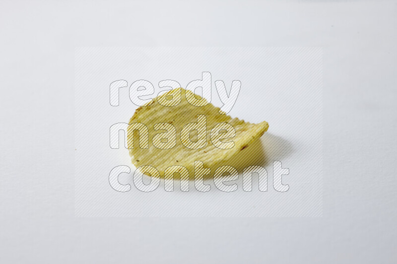 Chips snacks on white background