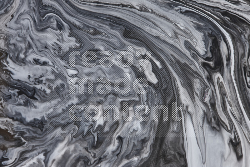 Abstract colorful background with mixed of white and black paint colors