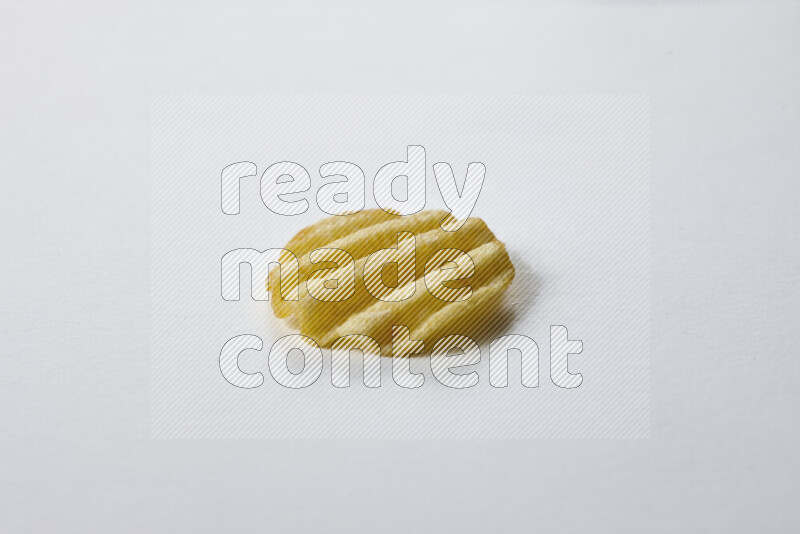Chips snacks on white background