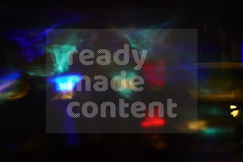 Abstract multicolord lights texture