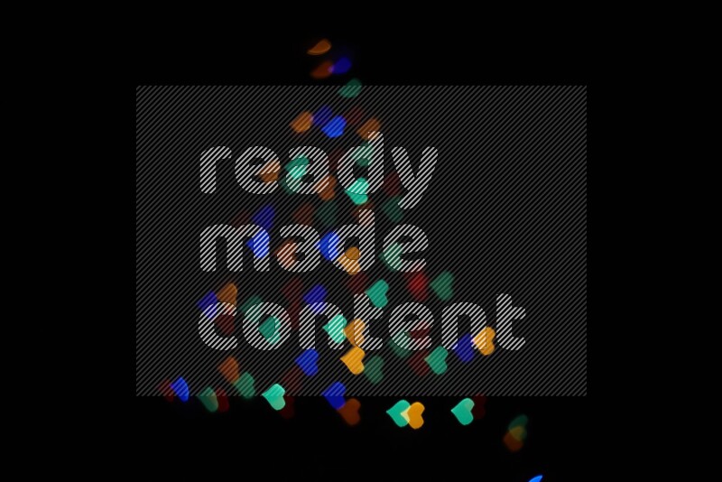 Bokeh Light in heart shape