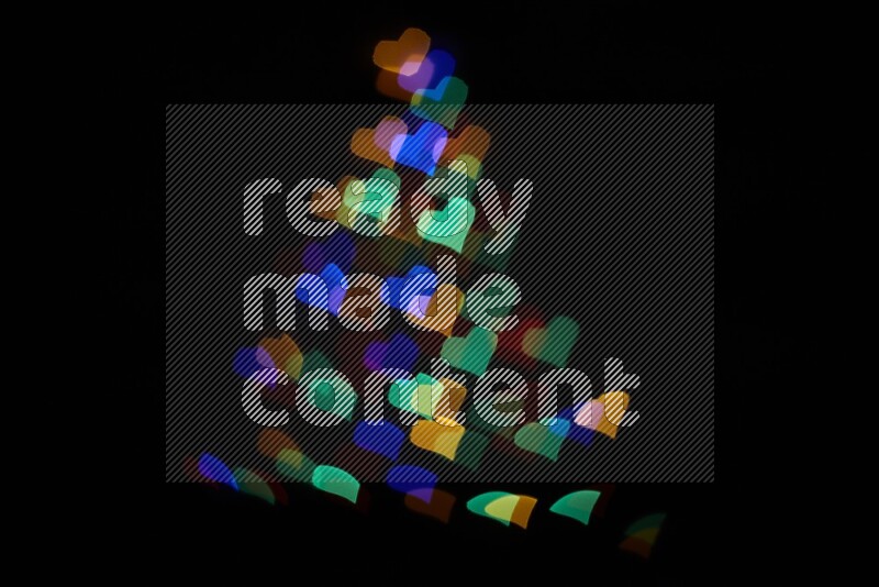 Bokeh Light in heart shape