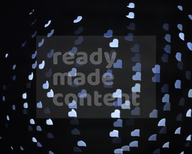 Bokeh Light in heart shape