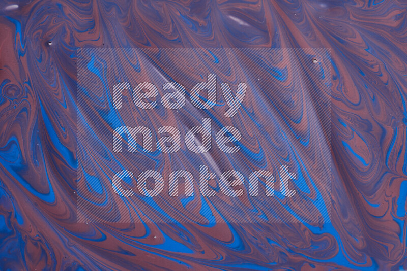 خلفية ملونة مع مزيج من ألوان الطلاء الأرجواني والأزرق