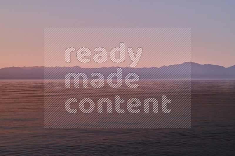 Sunrise over the water