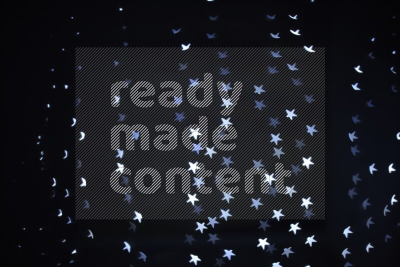 Bokeh light in star shape