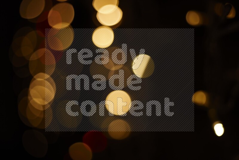 Bokeh light in yellow