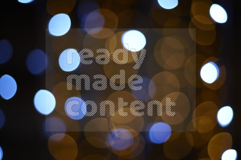 Bokeh light in multicolor