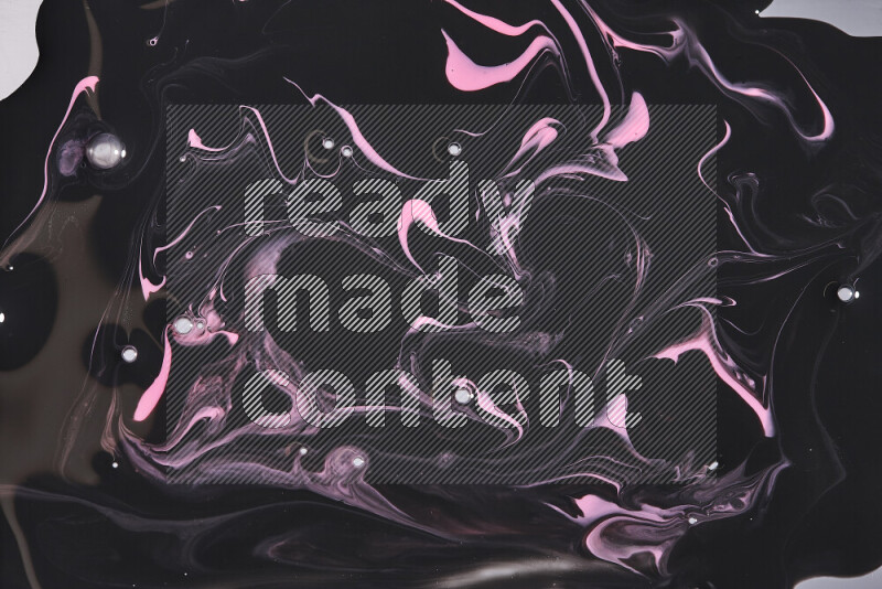 Abstract colorful background with mixed of pink and black paint colors