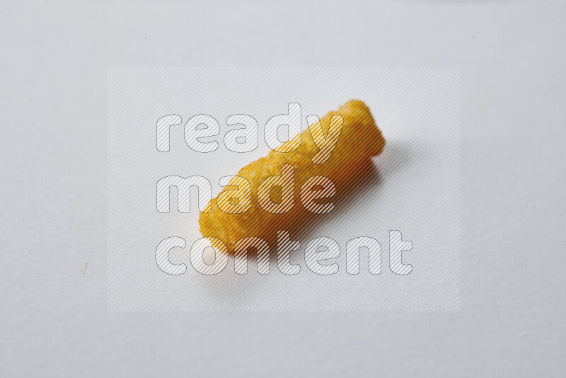 Puffs snacks on white background