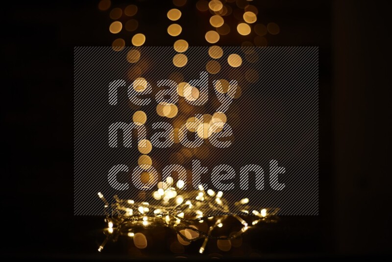 Bokeh light in yellow