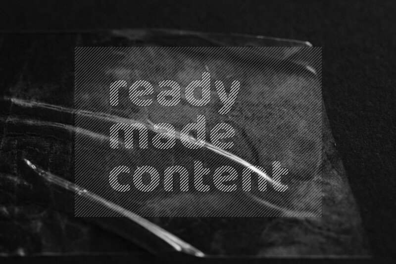 Duct tape on black background