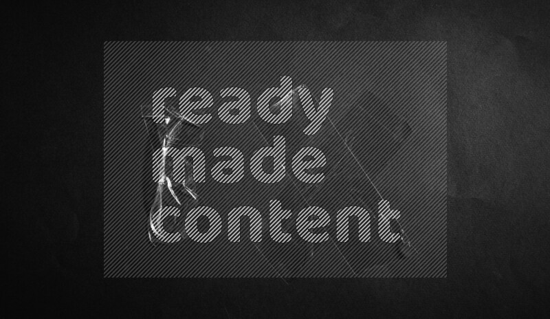 Duct tape on black background
