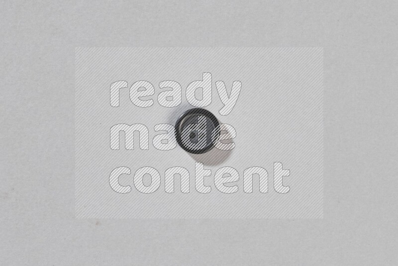 A button on grey background