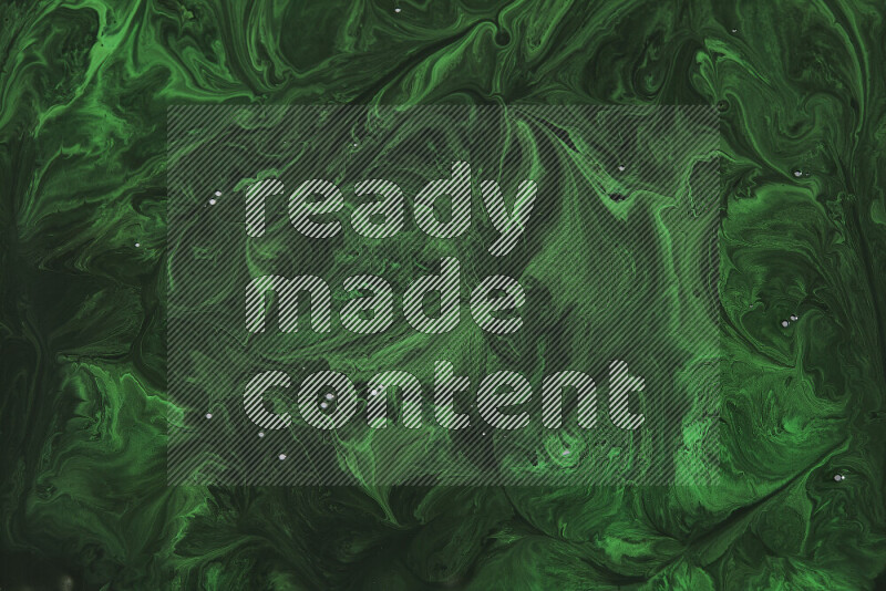 Abstract colorful background with mixed of green and black paint colors