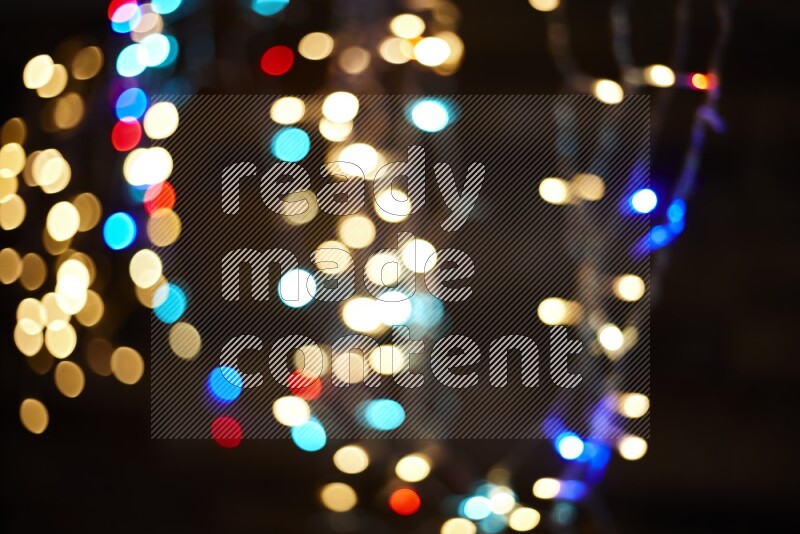 Bokeh light in multicolor