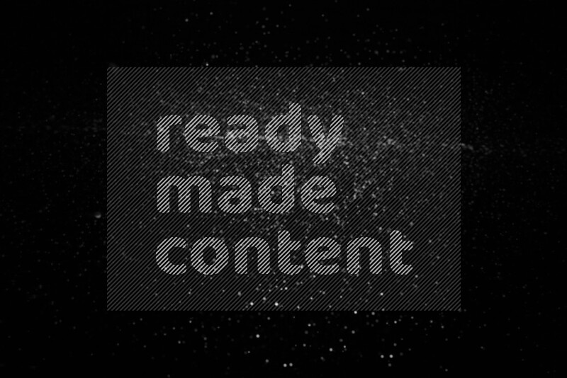 Snow spray on black background