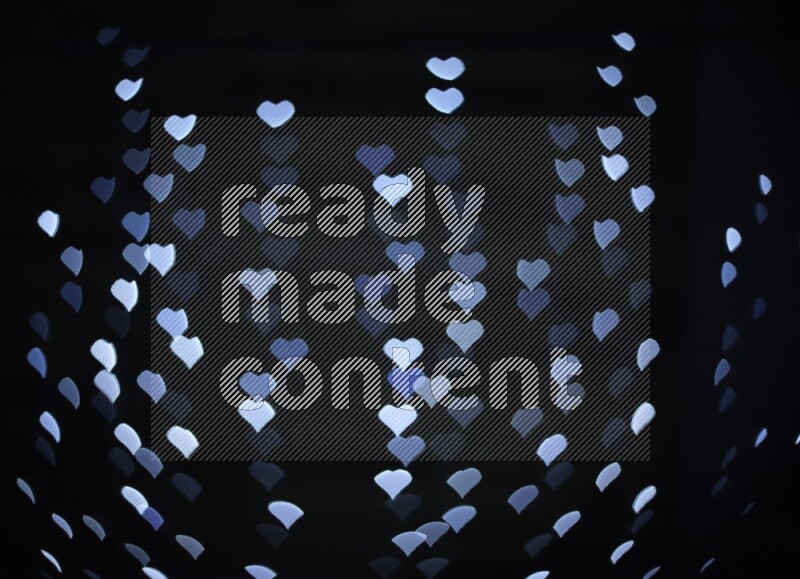 Bokeh Light in heart shape