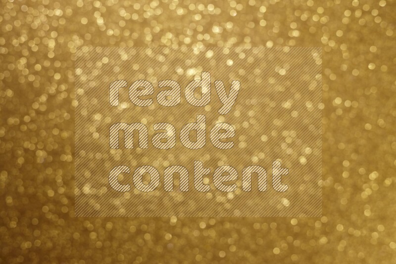 Yellow glittery bokeh background