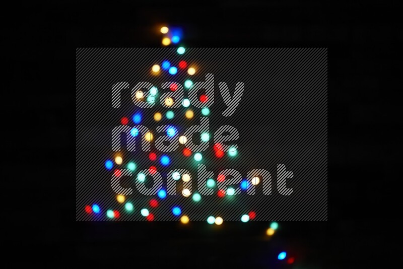 Bokeh light in multicolor