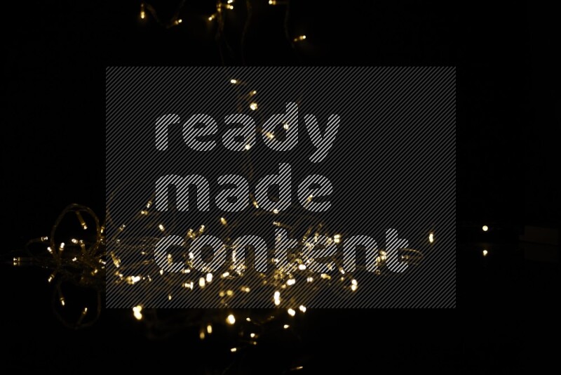 Bokeh light in yellow