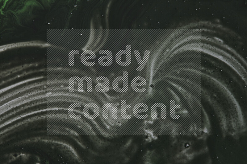 خلفية ملونة مع مزيج من ألوان الطلاء الأخضر والاسود