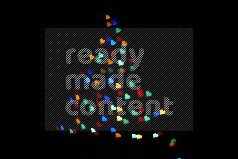 Bokeh Light in heart shape