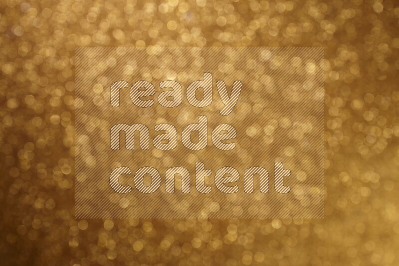 Gold glittery bokeh background