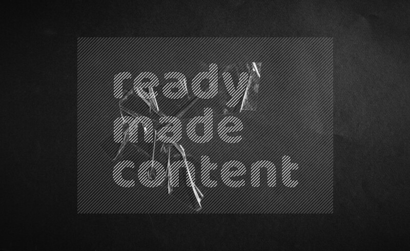 Duct tape on black background