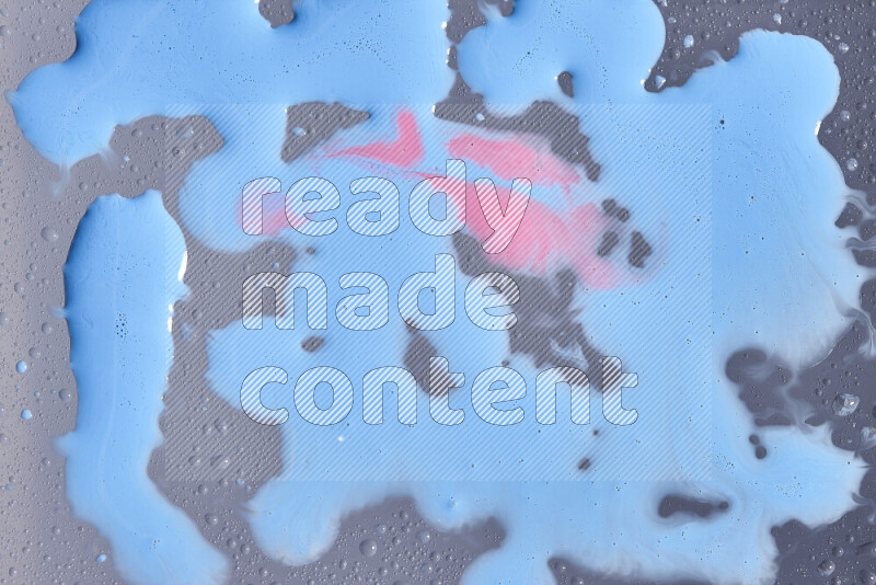 Abstract colorful background with mixed of pink and blue paint colors