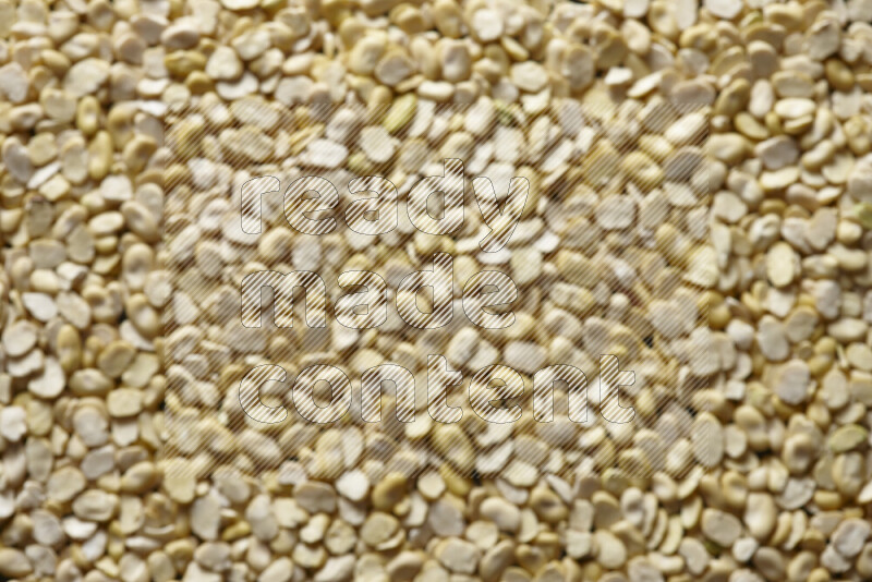 Out of focus crushed beans filling the frame