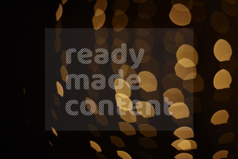 Bokeh light in geometric shape