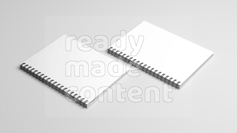 Corporate Stationery Elements, Blank White Textured Brand ID, On White Background