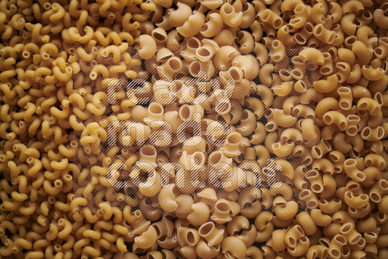 3 types of pasta filling the frame