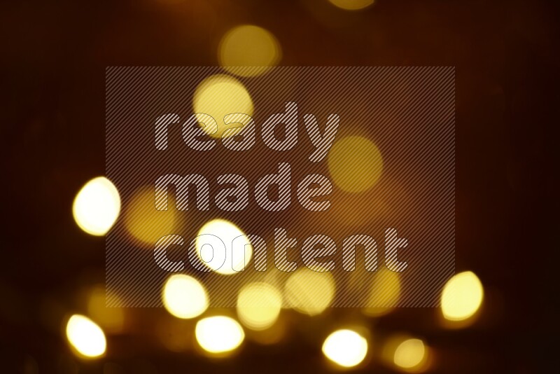 Bokeh light in yellow