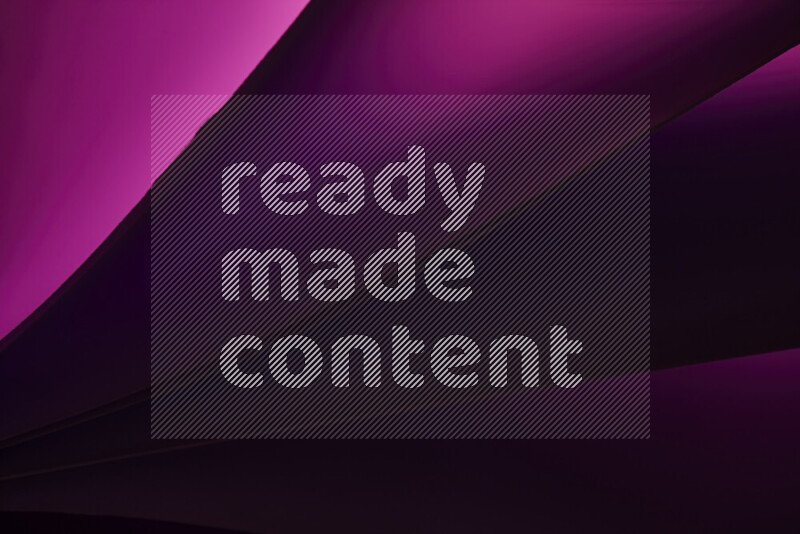 An abstract art piece displaying smooth curves in warm and cold gradients created by colored light