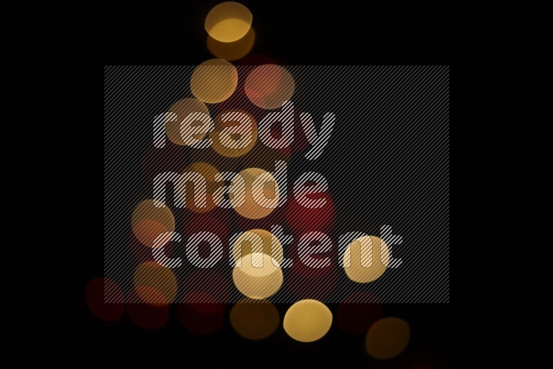 Bokeh light in multicolor