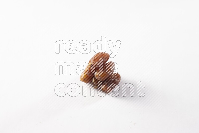 Dates on white background