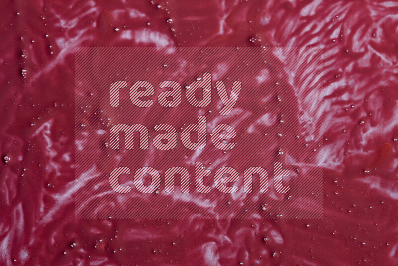 Close-ups of abstract red paint texture in different shapes